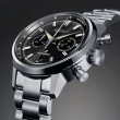 【SEIKO 精工】Prospex 熊貓錶 黑熊 SPEEDTIMER 機械計時錶 520禮物 送禮(SRQ037J1/8R46-00B0D)