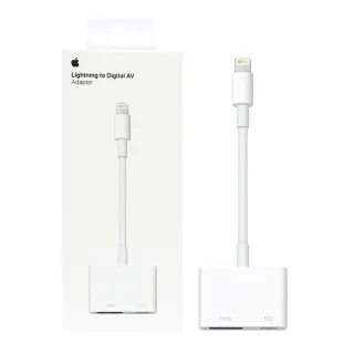 【Apple 蘋果】原廠 Lightning Digital AV 數位影音轉接器(A1438)