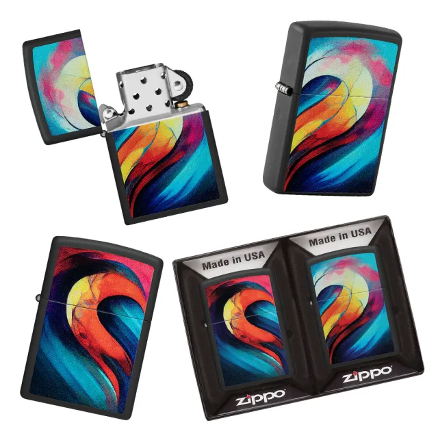 【Zippo】色彩之舞防風打火機(美國防風打火機)