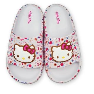【SANRIO 三麗鷗】KITTY女童拖鞋(三麗鷗 卡通童鞋 中大童 童鞋)