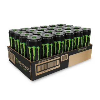 【Monster Energy 魔爪】能量碳酸飲料 易開罐355ml x24入/箱