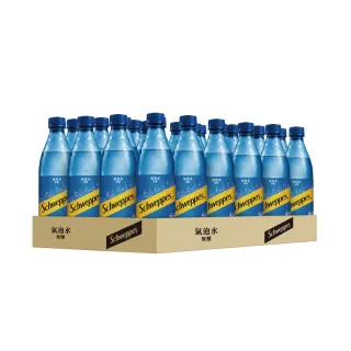 【Schweppes 舒味思】原味氣泡水 寶特瓶500mlx24入/箱