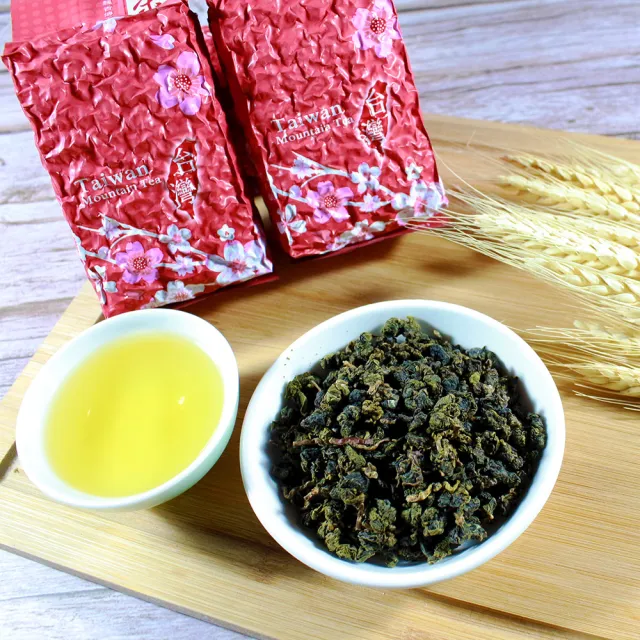 【龍源茶品】梨山茶韻盞香回甘烏龍茶葉16包組(150g/包-共4斤/附提袋/高山茶/春茶/生青茶/無焙火/微發酵)