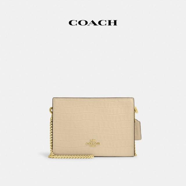 【COACH蔻馳官方直營】纖巧型斜背手袋-IM/象牙白色(CR237)