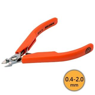 【Bahco】橢圓頭微型電子斜口鉗 微突切口 0.4-2.0mm(2649)