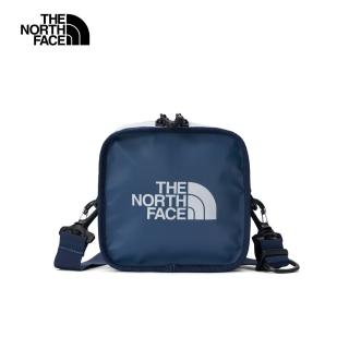 【The North Face 官方旗艦】北面男女款藍色品牌LOGO休閒單肩包｜3VWSOLJ(斜背包)