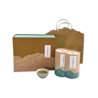 【一手私藏世界紅茶】台灣茶禮盒｜阿里山烏龍茶-茶葉150公克X2罐/盒