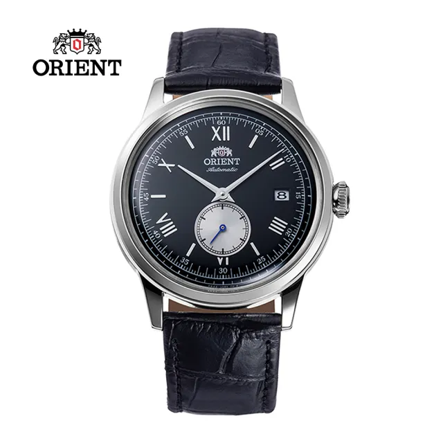 【ORIENT 東方錶】ORIENT 東方錶 DATEⅡ機械錶 黑色 皮帶款 40.5mm(RA-AP0101B)