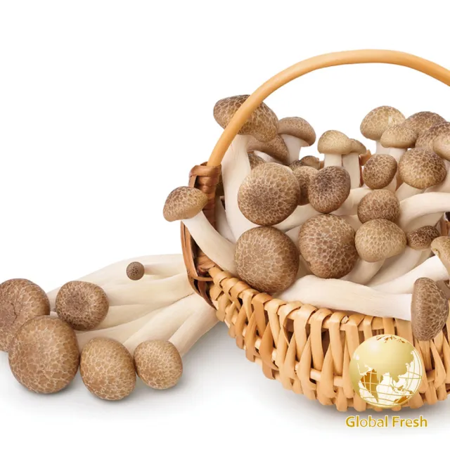 【盛花園蔬果】南投國姓鄉鴻喜菇120g x6包(溫控栽培_具蟹香風味)