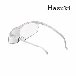 【Hazuki】日本Hazuki葉月透明眼鏡式放大鏡1.6倍大鏡片(珍珠白)