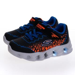 【SKECHERS】男嬰童系列燈鞋 VORTEX 2.0(400603NBBOR)