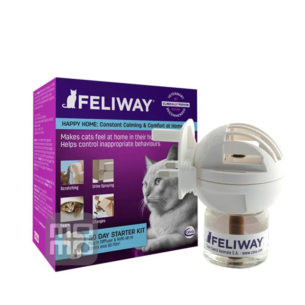 【法國FELIWAY】貓咪費洛蒙插電組(穩定貓咪情緒)