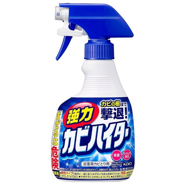 【Kao 花王】日本 浴室強力除霉泡沫噴霧清潔劑 400ml(平輸商品)