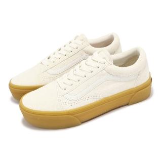 【VANS】休閒鞋 V36CF SE ChKY Old Skool CHky 男鞋 女鞋 日本線 米白 厚底(6612750002)