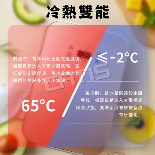 【CATIS】17L車用兩用智能小冰箱 110V行動冰箱 露營小冰箱(可調溫 外宿小資族必備)