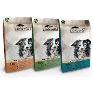 【Livin Wild野宴】全齡犬草飼無穀配方4lbs/1.81kg草飼牛&山羊/放養雞&火雞/放養鴨&鹿(狗飼料/犬糧/狗乾糧)