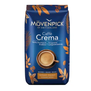 【Movenpick 莫凡彼】瑞士莫凡彼原裝咖啡豆任選1包(500g/包；黃金克立瑪/晨安/義大利特濃)