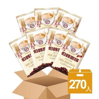 【伯朗咖啡】伯朗三合一義式拿鐵風味-270入/箱(45入*6包)