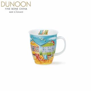 【DUNOON】水岸骨瓷馬克杯-沙灘小屋-480ml(100%英國製 居禮名店獨家代理)