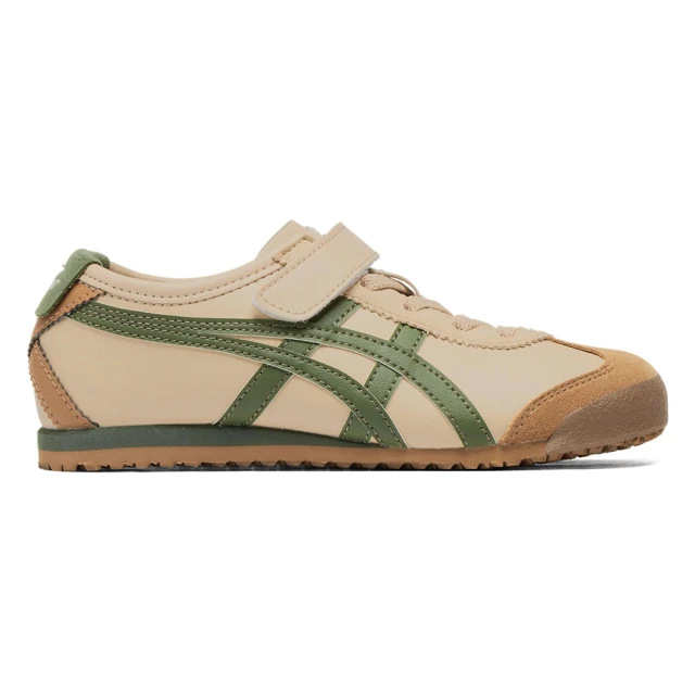 Onitsuka Tiger Onitsuka Tiger鬼塚虎-KIDS棕色綠虎爪紋MEXICO 66 大童鞋(1184A049-250)