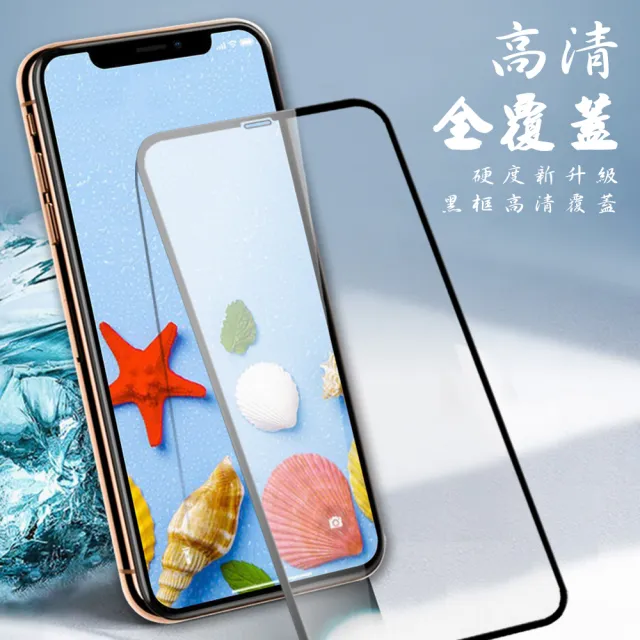 IPhone XS MAX IPhone 11 PRO MAX 保護貼 買一送一 滿版黑框手機保護貼(買一送一IXSM11PM保護貼)