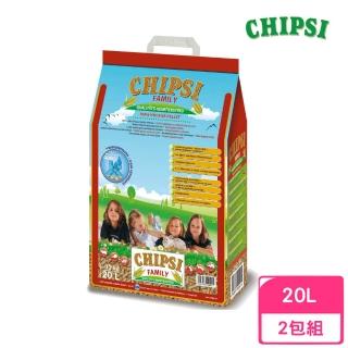 【CHIPSI】德國JRS 小動物用牧草環保木屑砂 20L*2包組(J24)