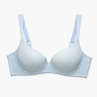 【Wacoal 華歌爾】i earth 生態環保纖維Bra D-E罩杯內衣 VB3345D9(冰河藍)