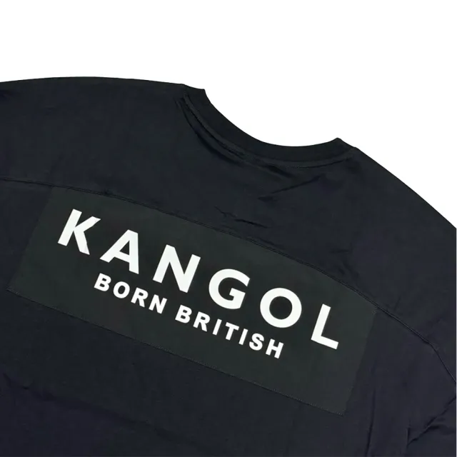 【KANGOL】短袖上衣 落肩涼感剪接上衣 男女 - 6425100120