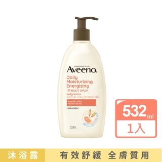 【Aveeno 艾惟諾】燕麥活力果香沐浴露532ml(沐浴乳)