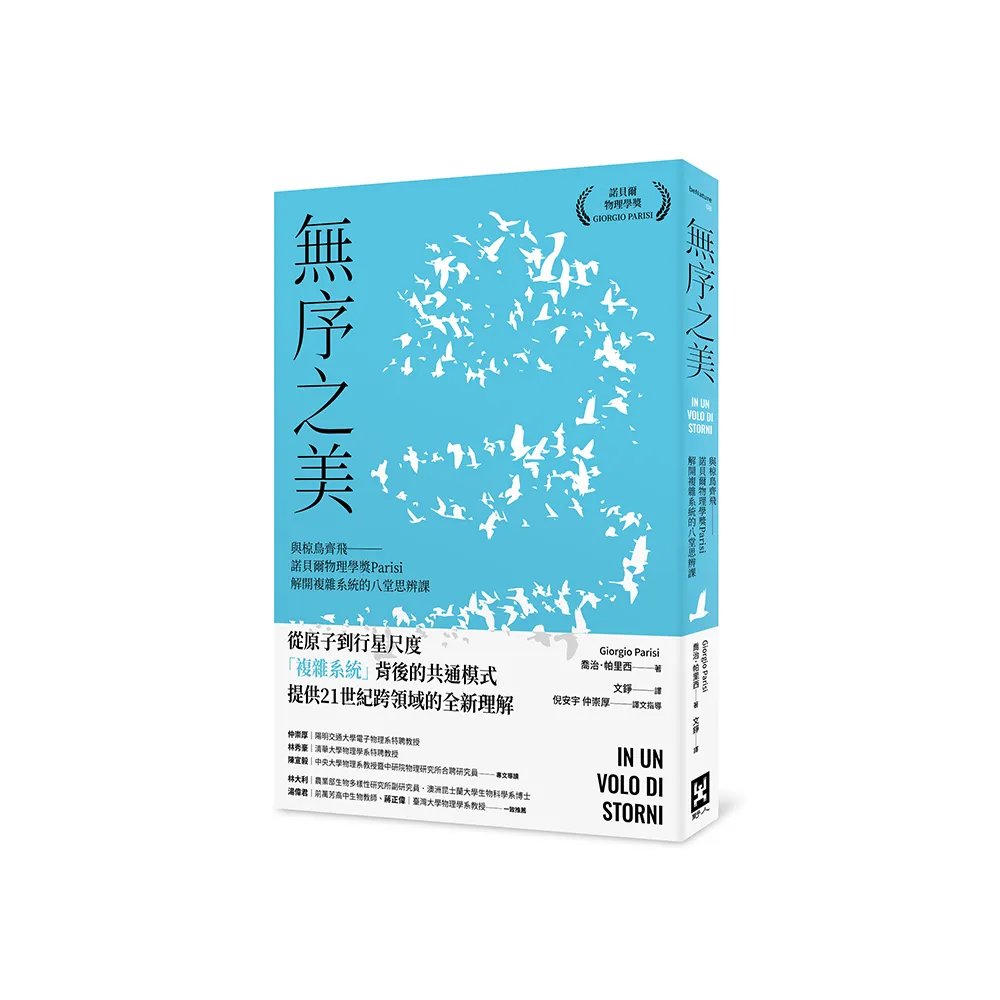 無序之美：與椋鳥齊飛【諾貝爾物理學獎Parisi解開複雜系統的八堂思辨課】