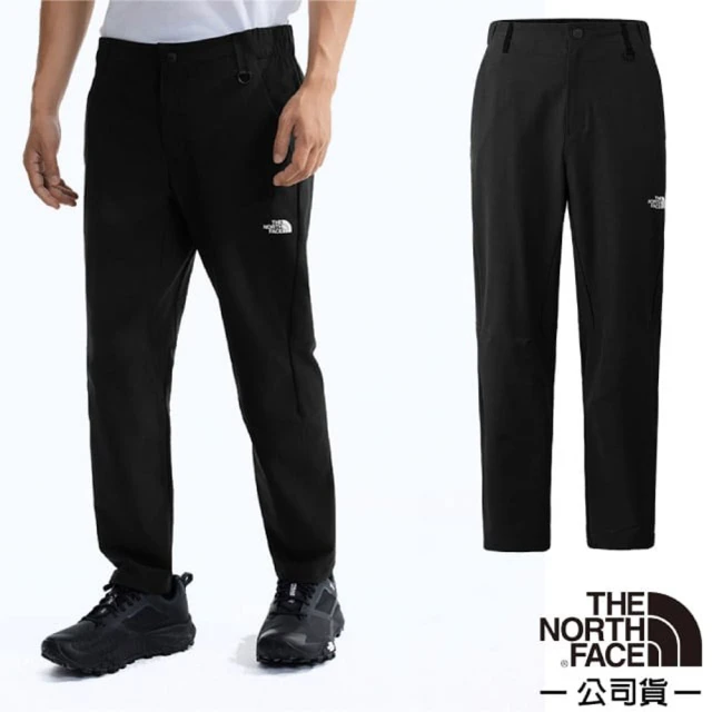 The North Face 男 ESSEMTIAL Middle Weight 戶外休閒長褲_亞洲版型(89ZU-JK3 黑 V)