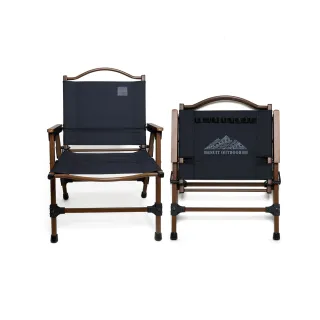 【NUIT 努特】乾燥撤收 吶山款 鋁合金收納椅 櫸木紋 努特椅 甲板椅 疊椅(NTC91WDNA單入)