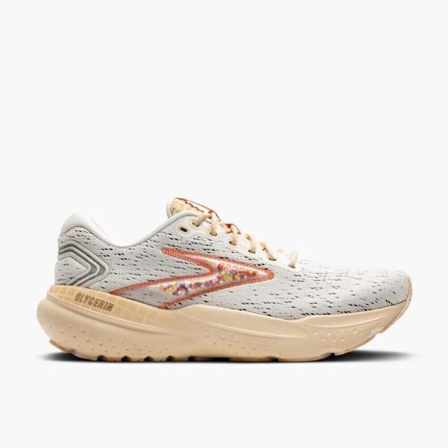 【BROOKS】Glycerin 21 女 慢跑鞋 運動 路跑 甘油系列21代 緩震 灰橘(1204081B149)