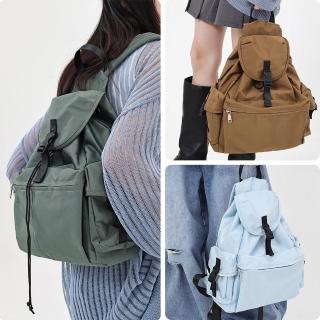 【LEEHER】水桶後揹包/工裝揹包/尼龍後揹包/防潑水包包/情侶包包/學生後揹包/休閒後揹包/大容量 防水包