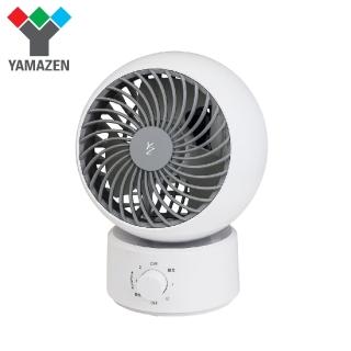 【YAMAZEN 山善】6吋靜音左右擺動循環扇 三段風速(YAS-KW15TW 電扇 桌扇 電風扇)