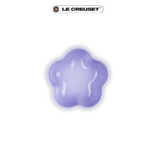 【Le Creuset】瓷器花型盤-小-12cm(粉彩紫)