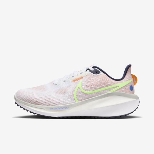 【NIKE 耐吉】Wmns Vomero 17 女 慢跑鞋 運動 路跑 訓練 緩震 耐磨 白 橘(FB8502-100)