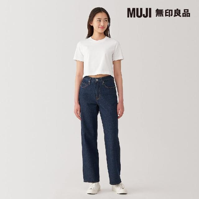 【MUJI 無印良品】女涼感短版短袖T恤(共4色)