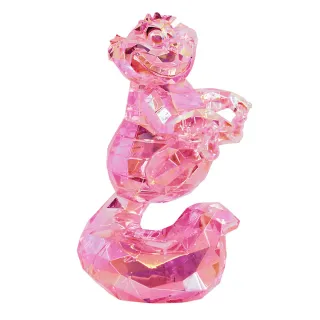 【Enesco】精品家飾 Disney 迪士尼 愛麗絲夢遊仙境 柴郡貓透明塑像居家擺飾