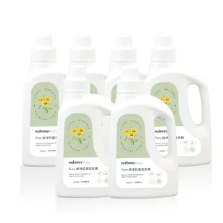 【mammyshop 媽咪小站】PURE植淨抗菌洗衣精 10罐組(中性洗衣精 溫和洗衣精 抗菌洗衣精)