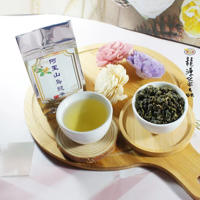 【龍源茶品】阿里山香氣鮮靈烏龍茶葉150gx16包(共4斤;附提袋;型錄品)