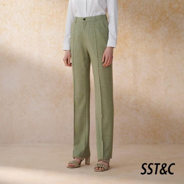 【SST&C】淺綠色合身版西裝褲7262405005(換季65折)