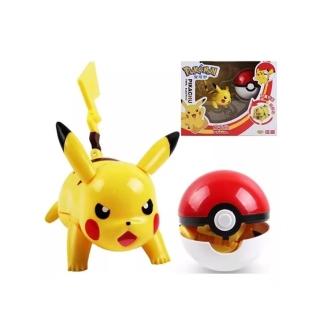 【POKEMON 精靈寶可夢】神奇寶貝 變形球 趴姿皮卡丘