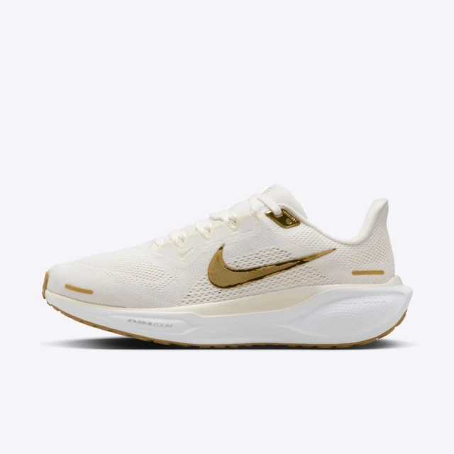 NIKE 耐吉 W Air Zoom Pegasus 41 女 慢跑鞋 運動 路跑 小飛馬 米白 金(FD2723-005)