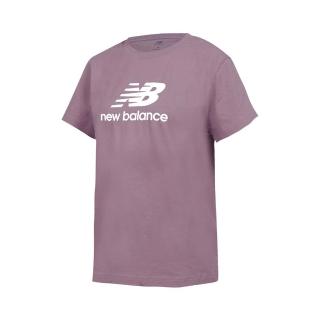 【NEW BALANCE】女LOGO短袖T恤-美規 上衣 休閒 慢跑(WT41502ICW)