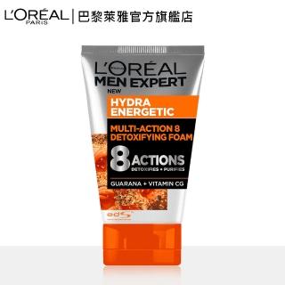 【LOREAL Paris 巴黎萊雅】8效勁能深層洗面乳100ml