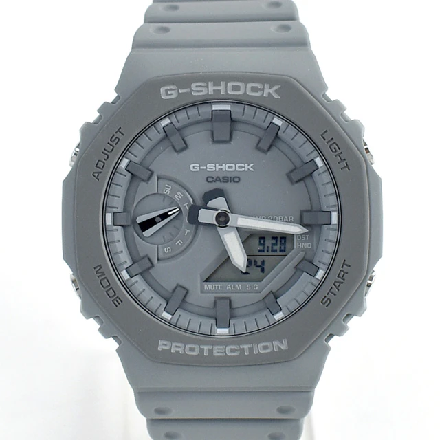 CASIO 卡西歐 G-SHOCK 農家橡樹GA-2100灰色(GA-2110ET-8ADR)