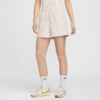 【NIKE 耐吉】AS W NSW MR ESSNTL WVN SHORT 米白 短褲 女款 運動褲(FV7558-104 ∞)