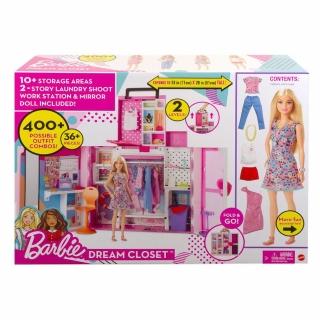 【ToysRUs 玩具反斗城】Barbie芭比 夢幻衣櫃組合