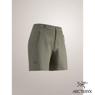 【Arcteryx 始祖鳥官方直營】女 Gamma 軟殼短褲(糧草綠)